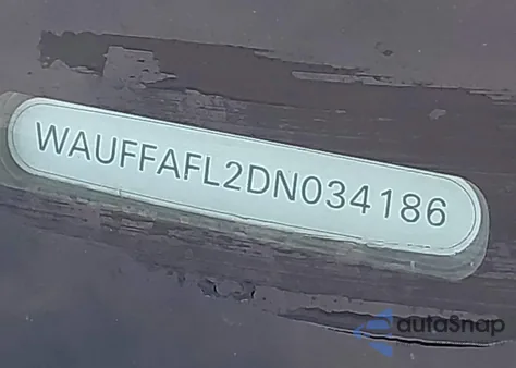 2013 Audi A4 2.0T Premium из США, поврежденный, VIN WAUFFAFL2DN034186